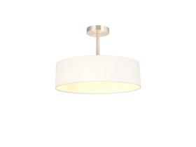 Baymont SN WH Ceiling Lights Deco Semi Flush Fittings Baymont SN WH Ceiling Lights Deco Semi Flush Fittings